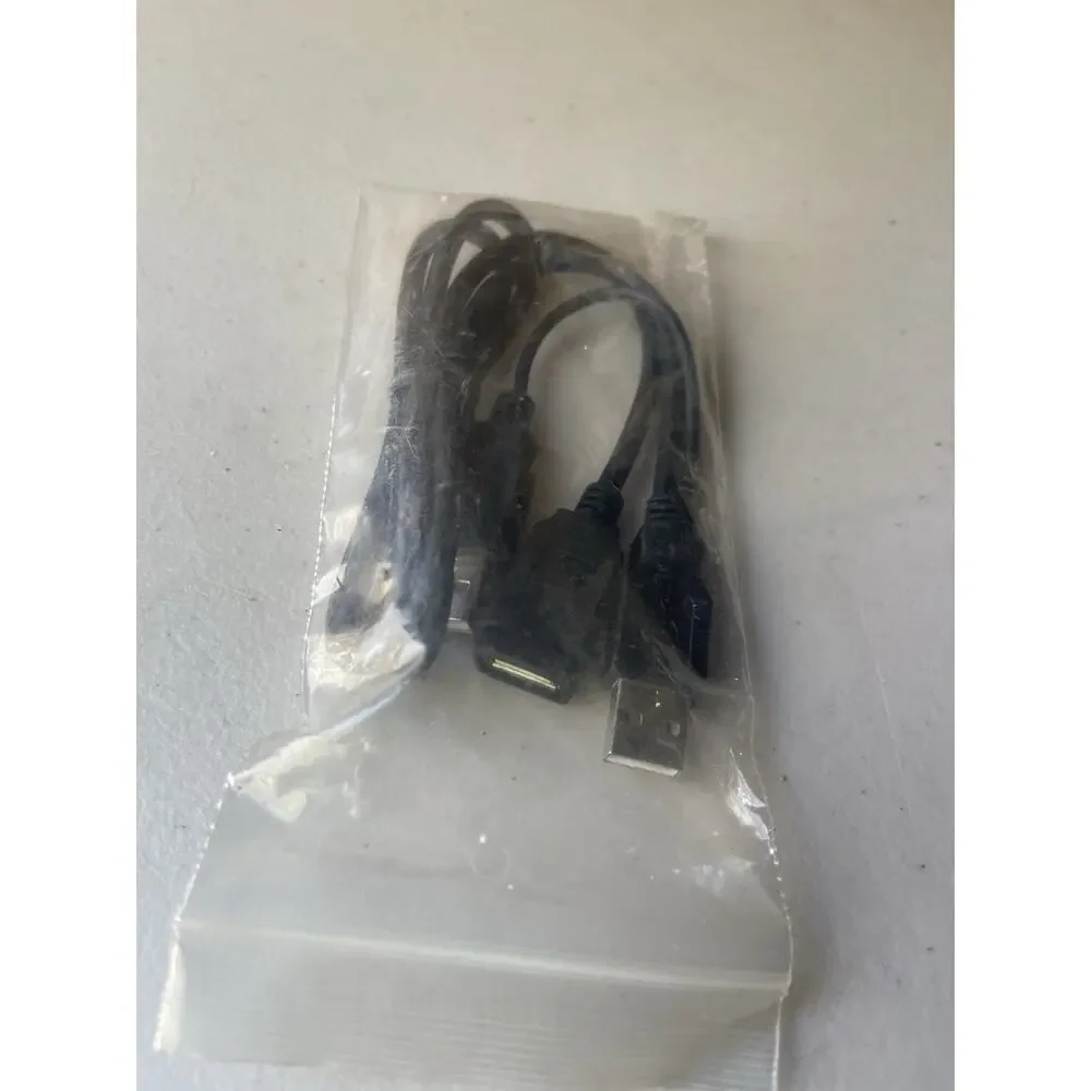 USB 2.0 A Male to Mini USB B Cable Black Data Charging Cord